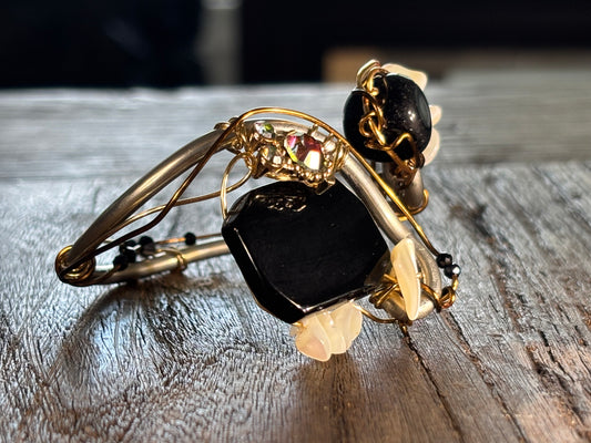 Black Onyx Bracelet: Gatsby’s Garden