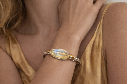 Gilded Sunlight Couture Bracelet