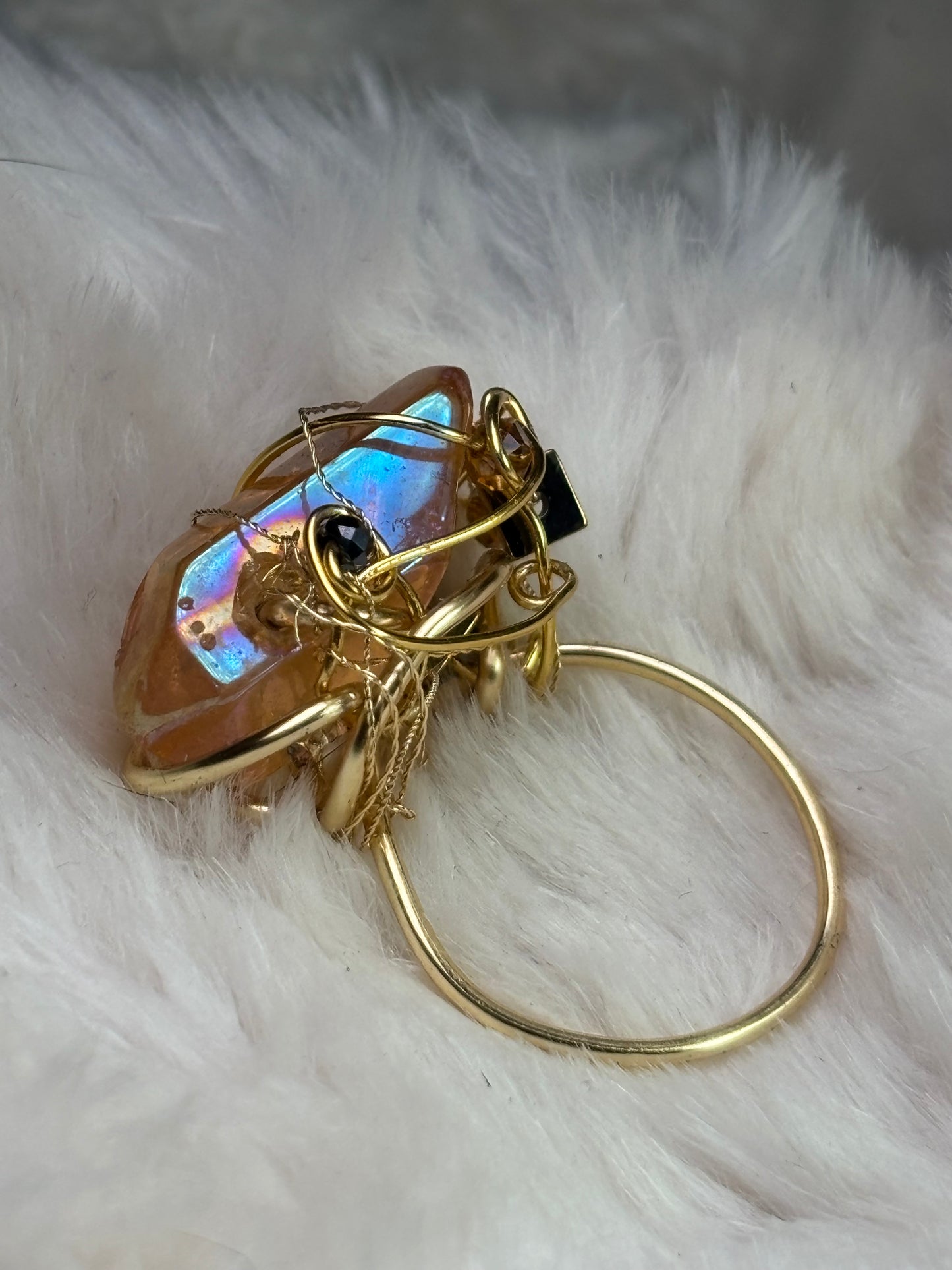 SHARD OF THE DAWN RING: IRRADIATED CRYSTAL? 