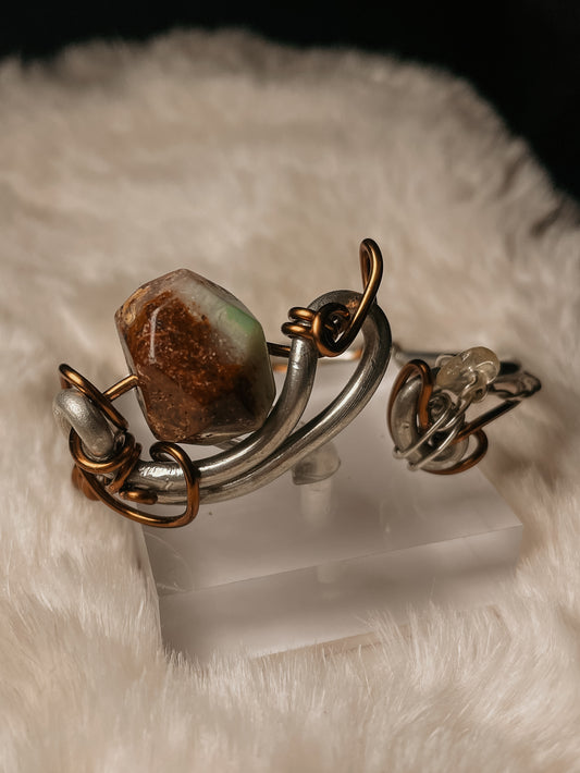 African Opal Bracelet: Tribal Magic