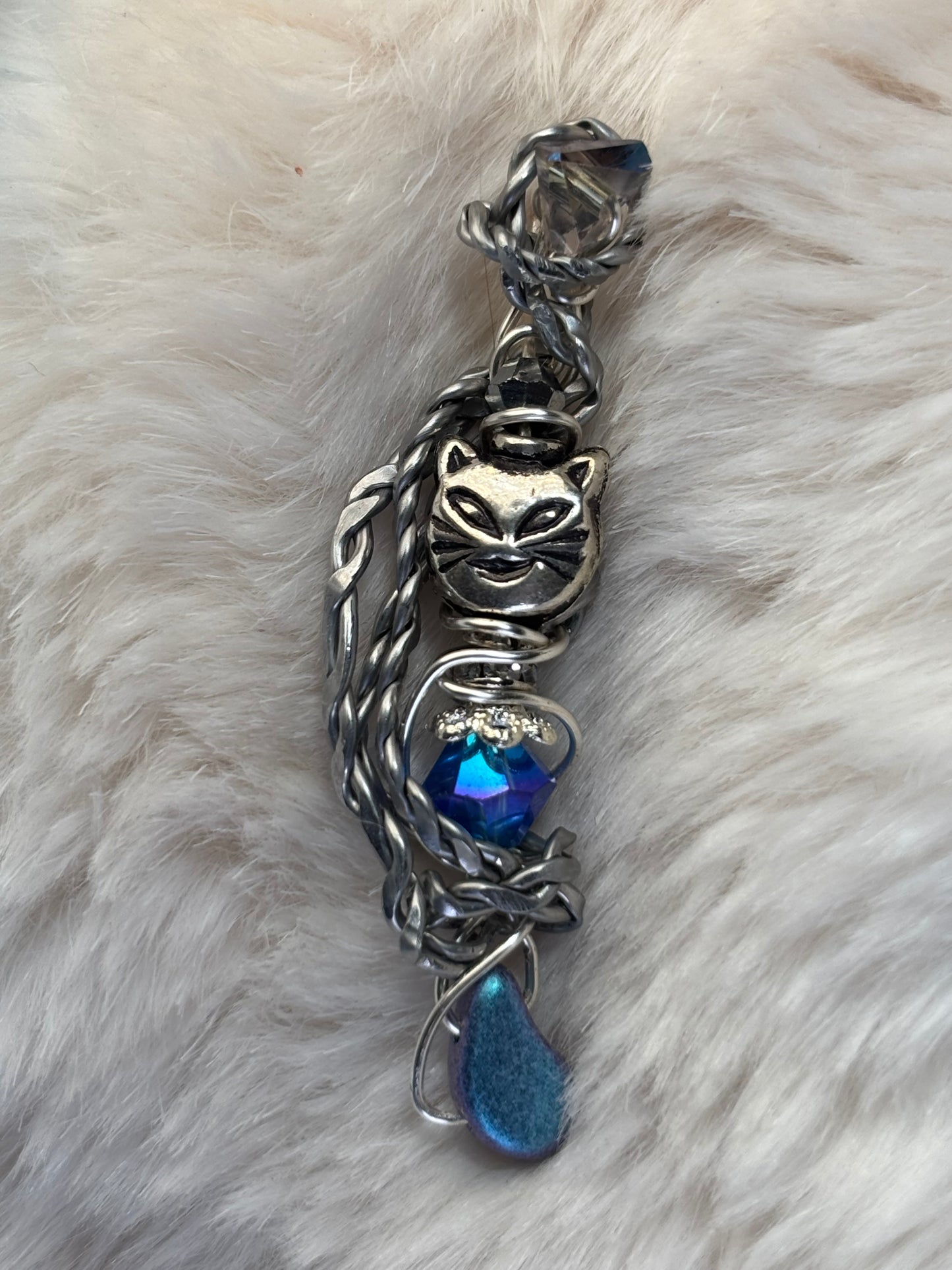 Lucky Cat: In Blue  