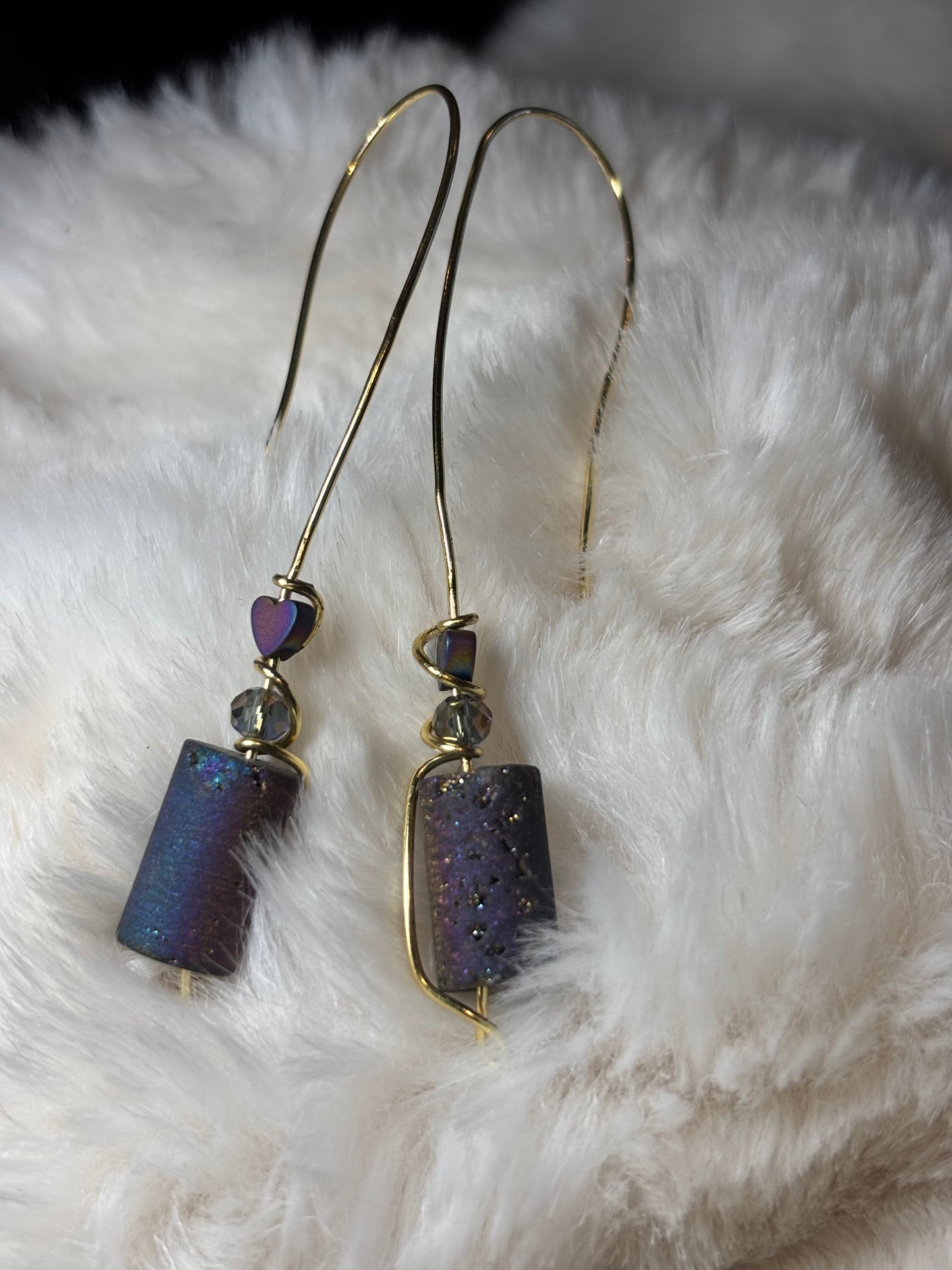 Cosmic Crush: Druzy earrings