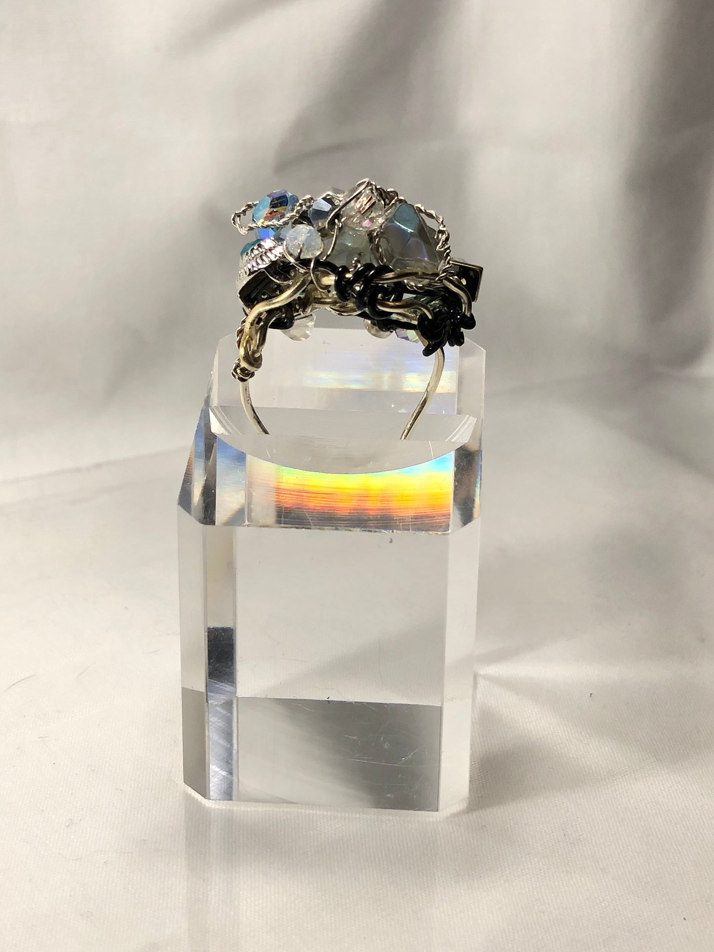 Irradiated Crystal Ring