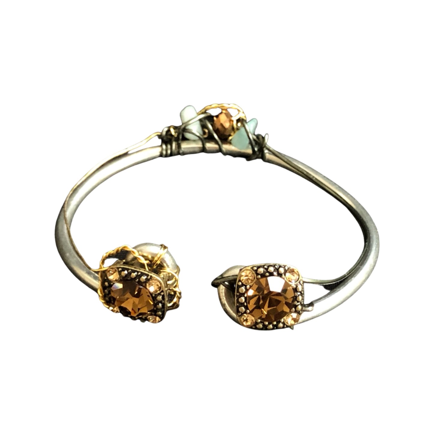 Topaz Rhinestone Bracelet
