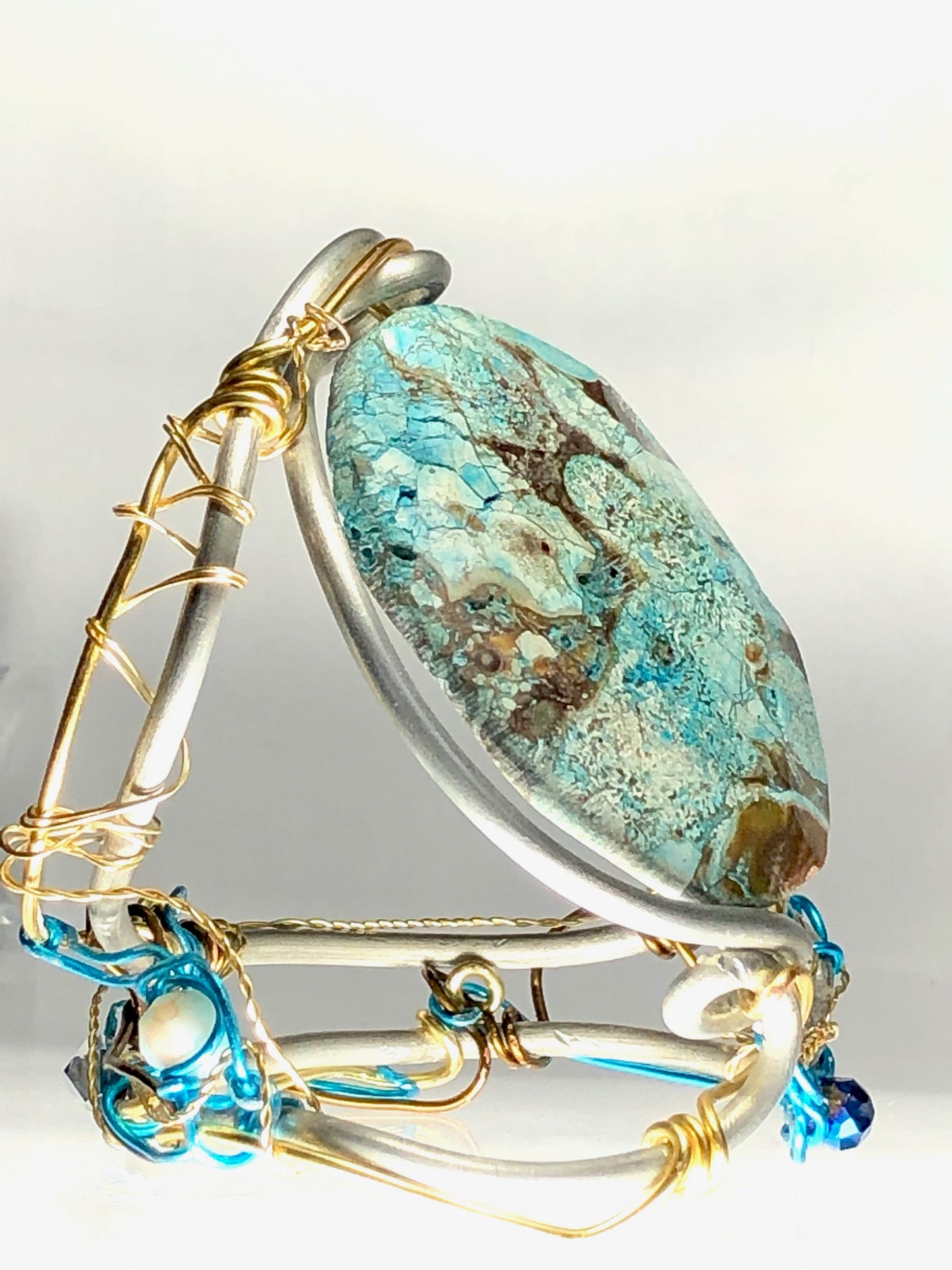 165 million year old Mongolian turquoise and Jasper