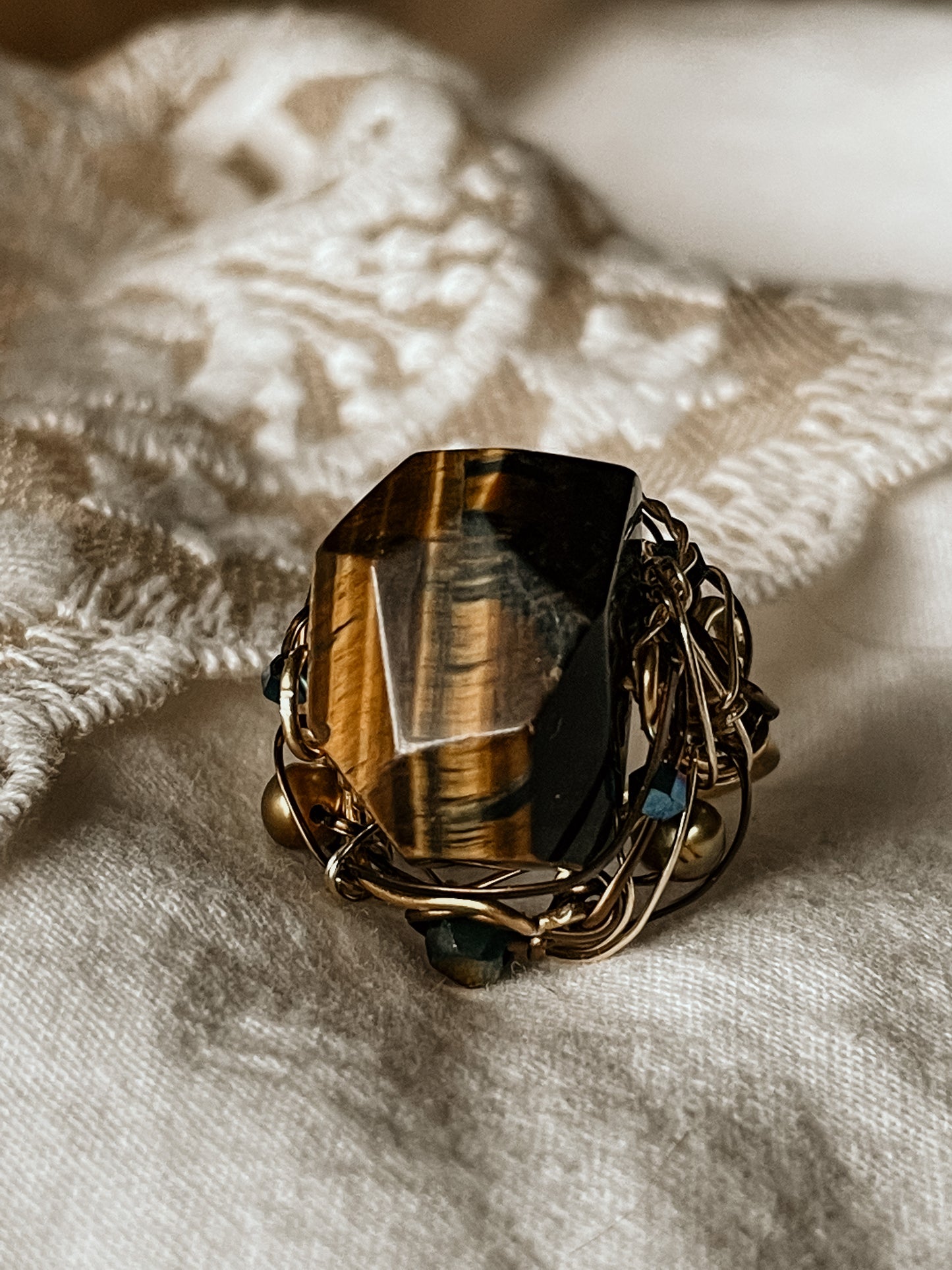 Magnificent Tiger Eye Ring