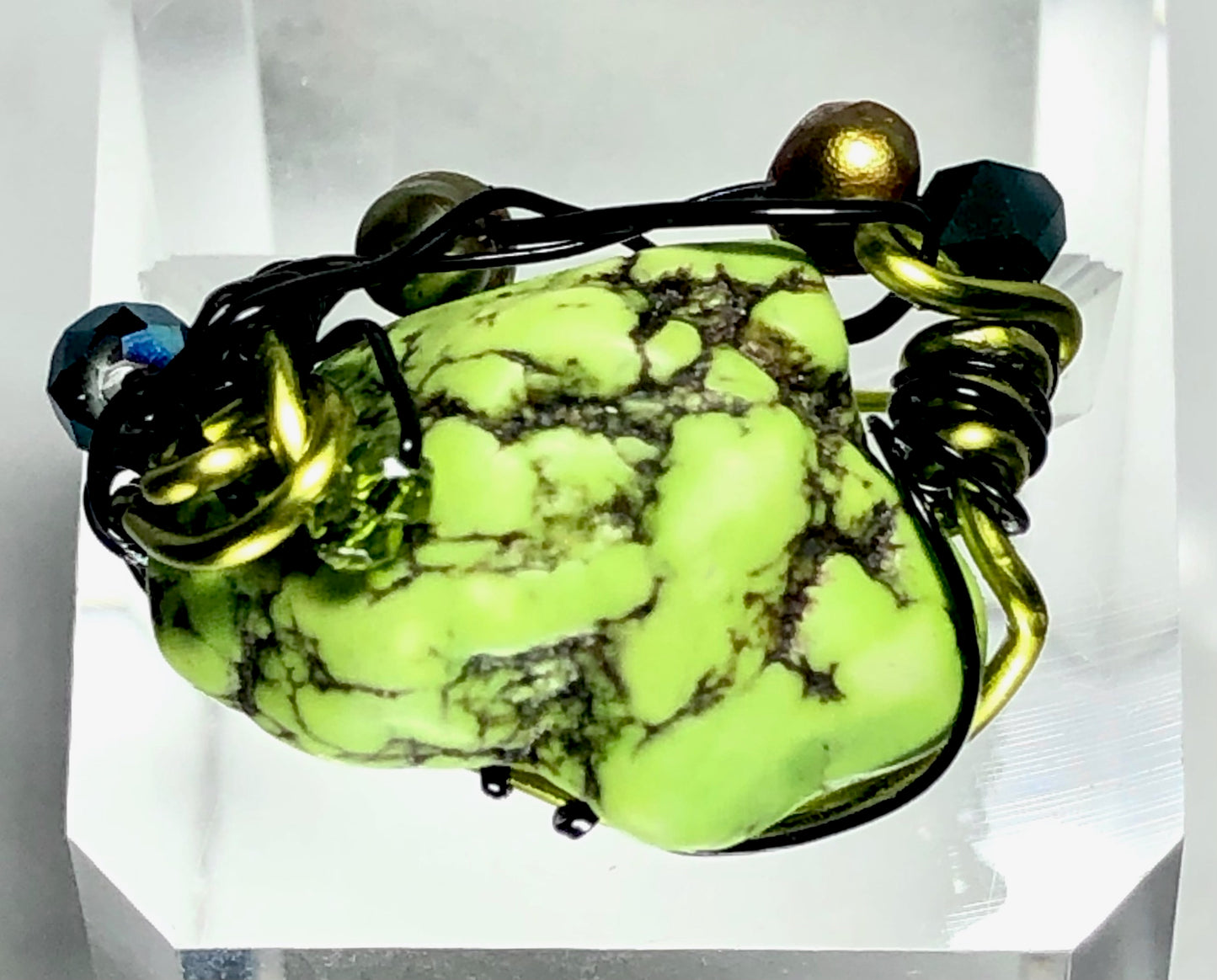 Green Turquoise Ring