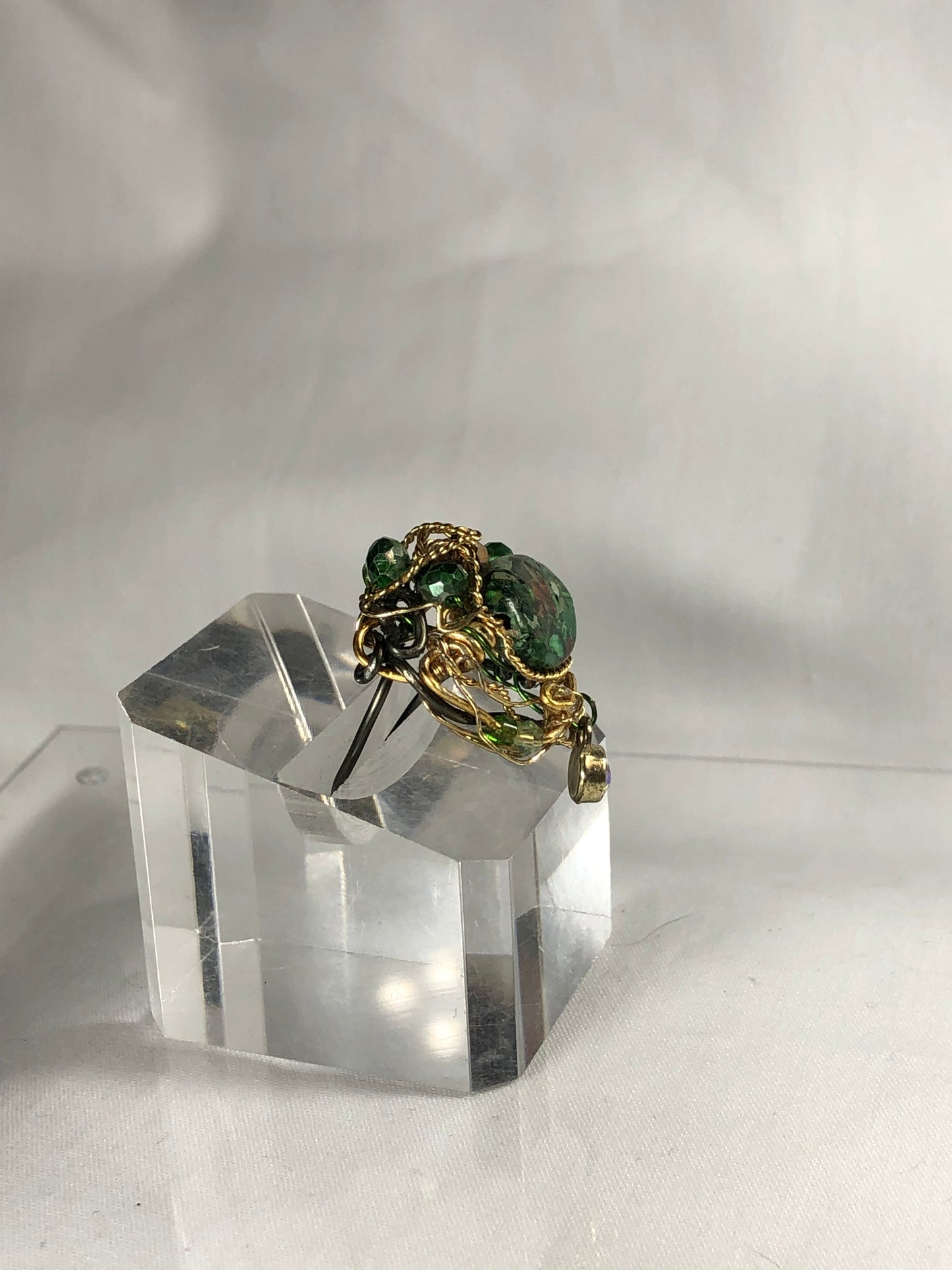 Green turquoise ring