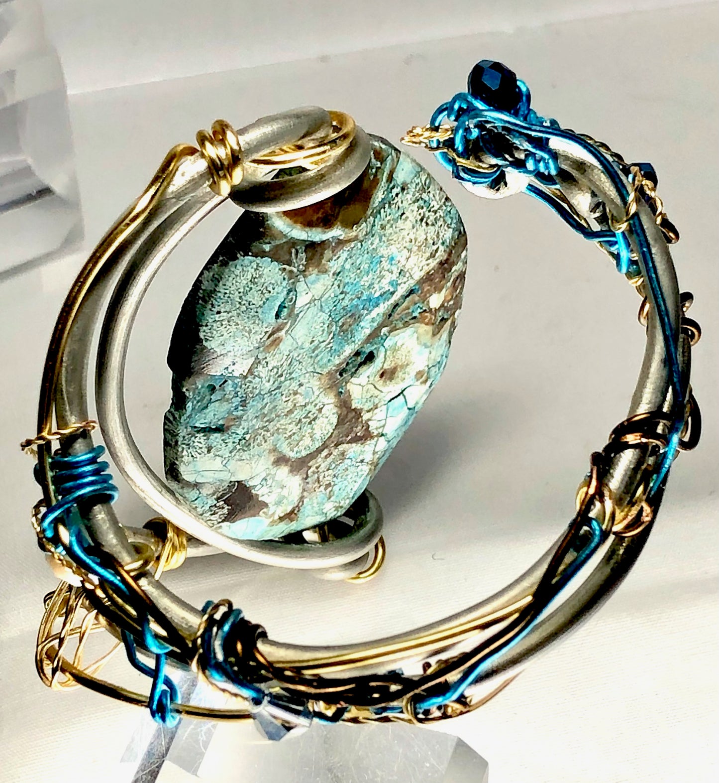 165 million year old Mongolian turquoise and Jasper