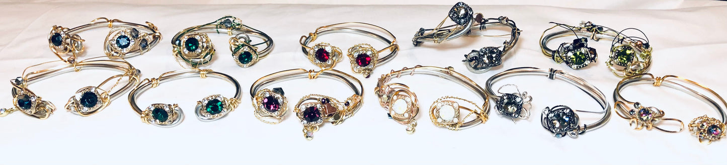 Customizable Rhinestone Bracelet