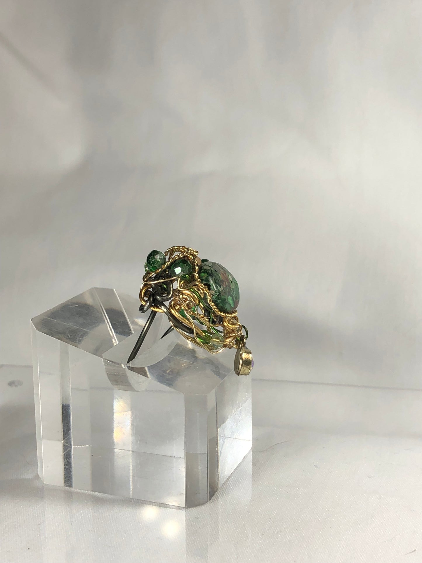 Green turquoise ring