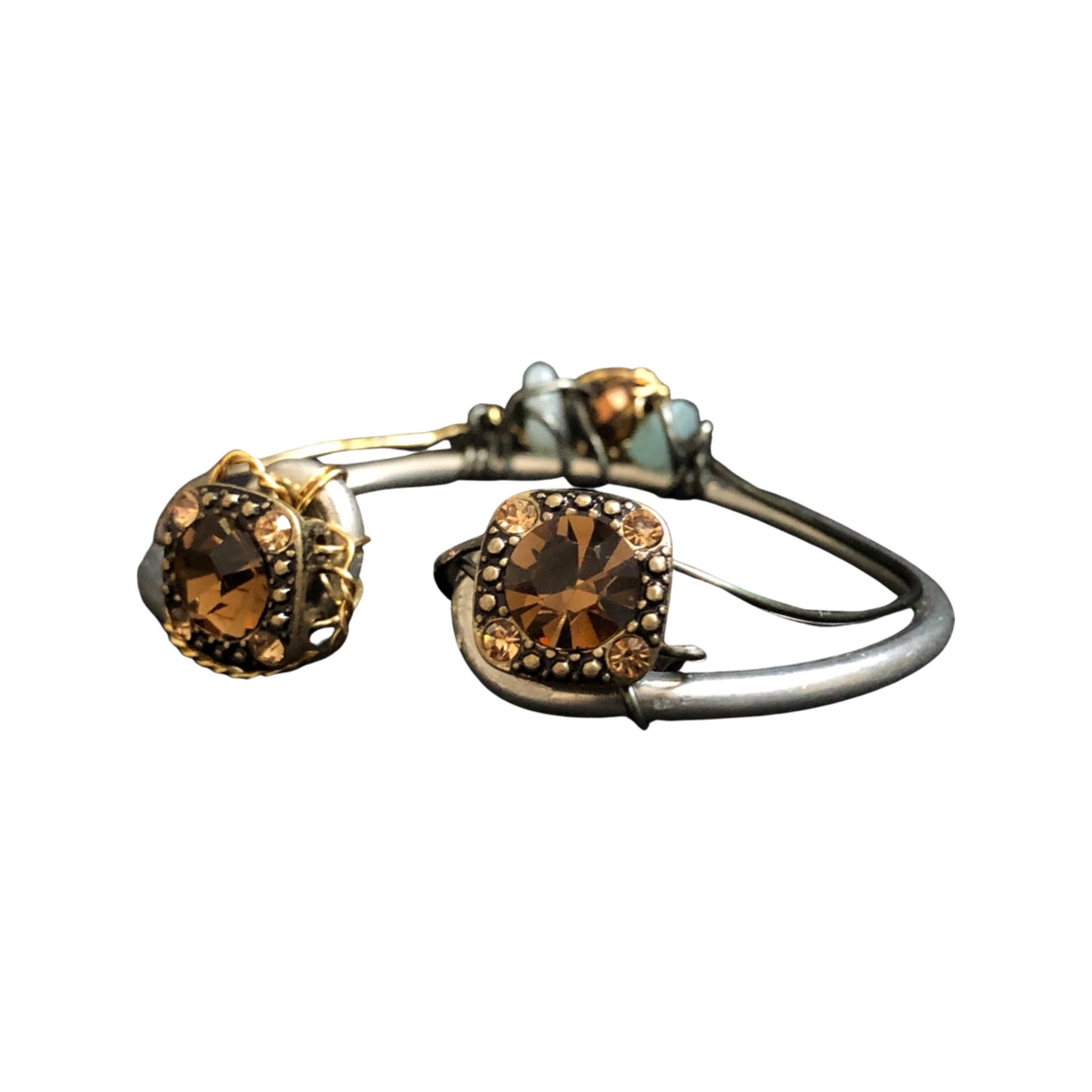 Topaz Rhinestone Bracelet