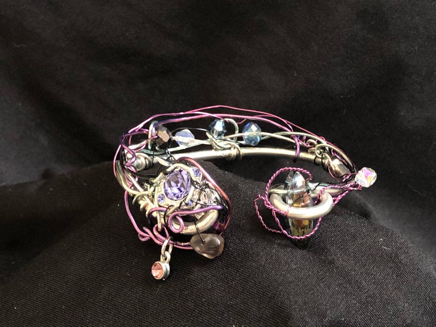 Violet purple rhinestone