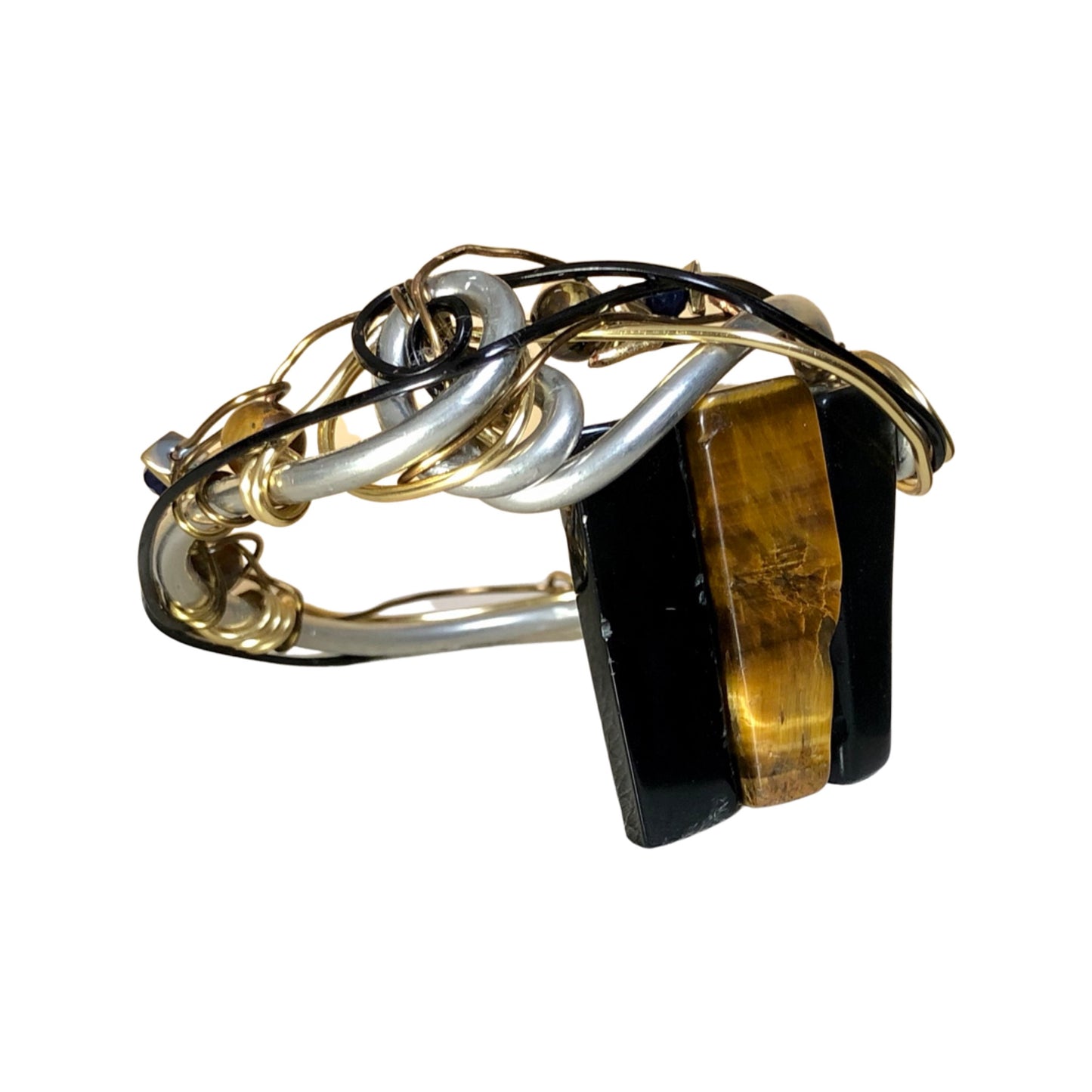 Tiger eye & black onyx