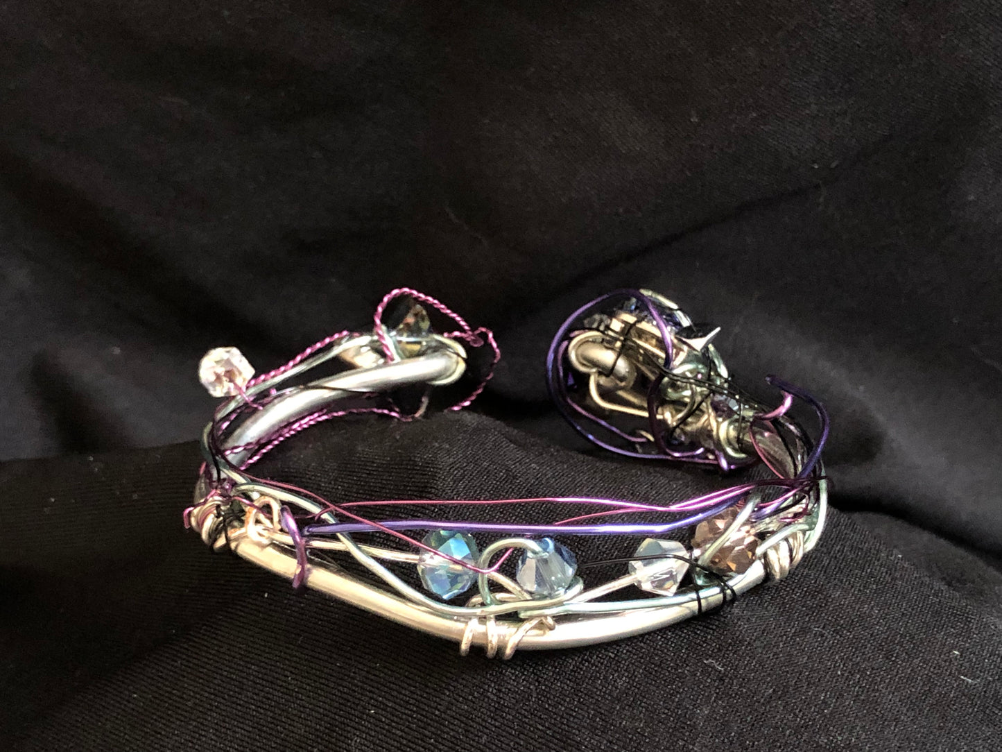 Violet purple rhinestone