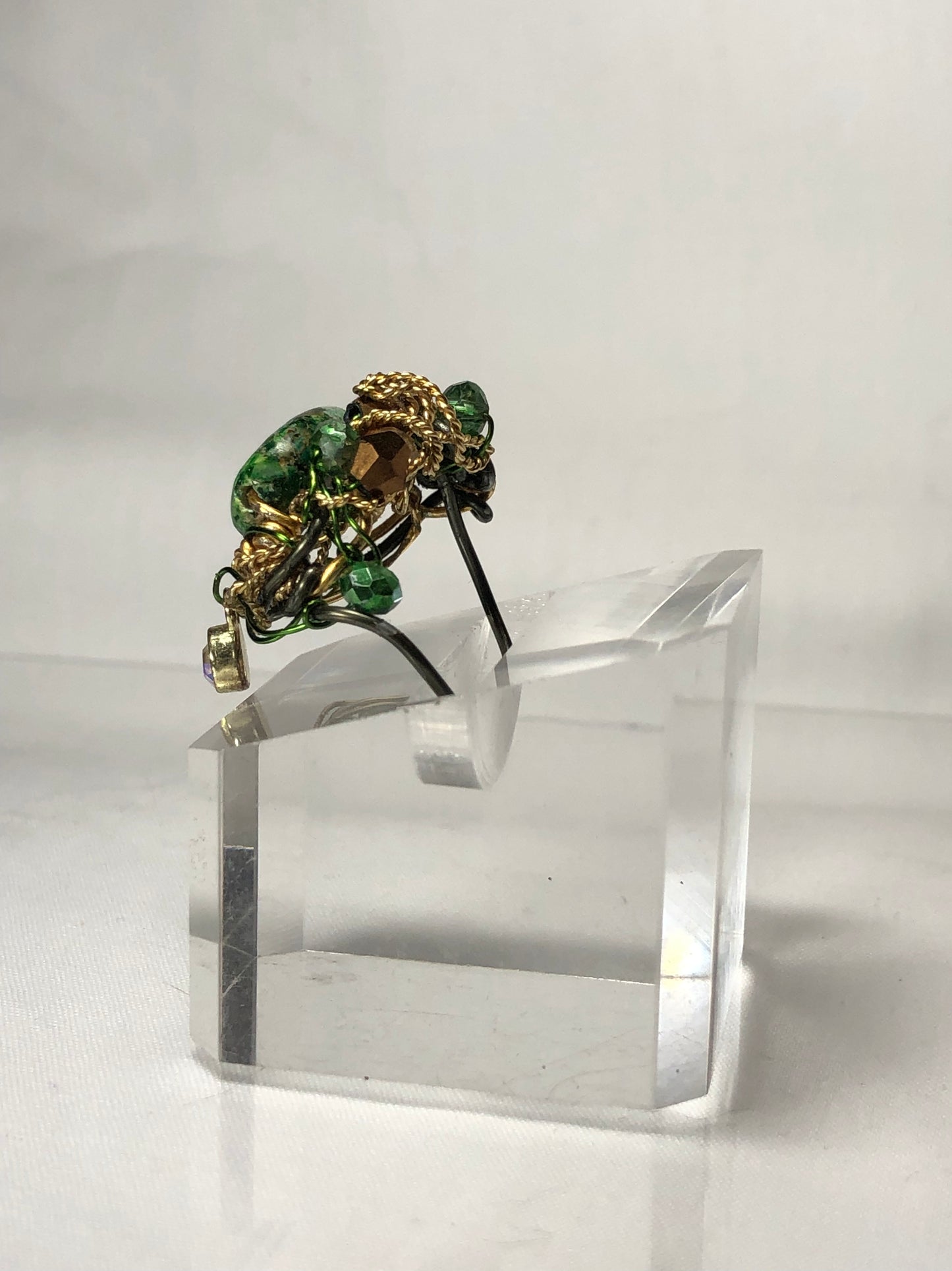 Green turquoise ring