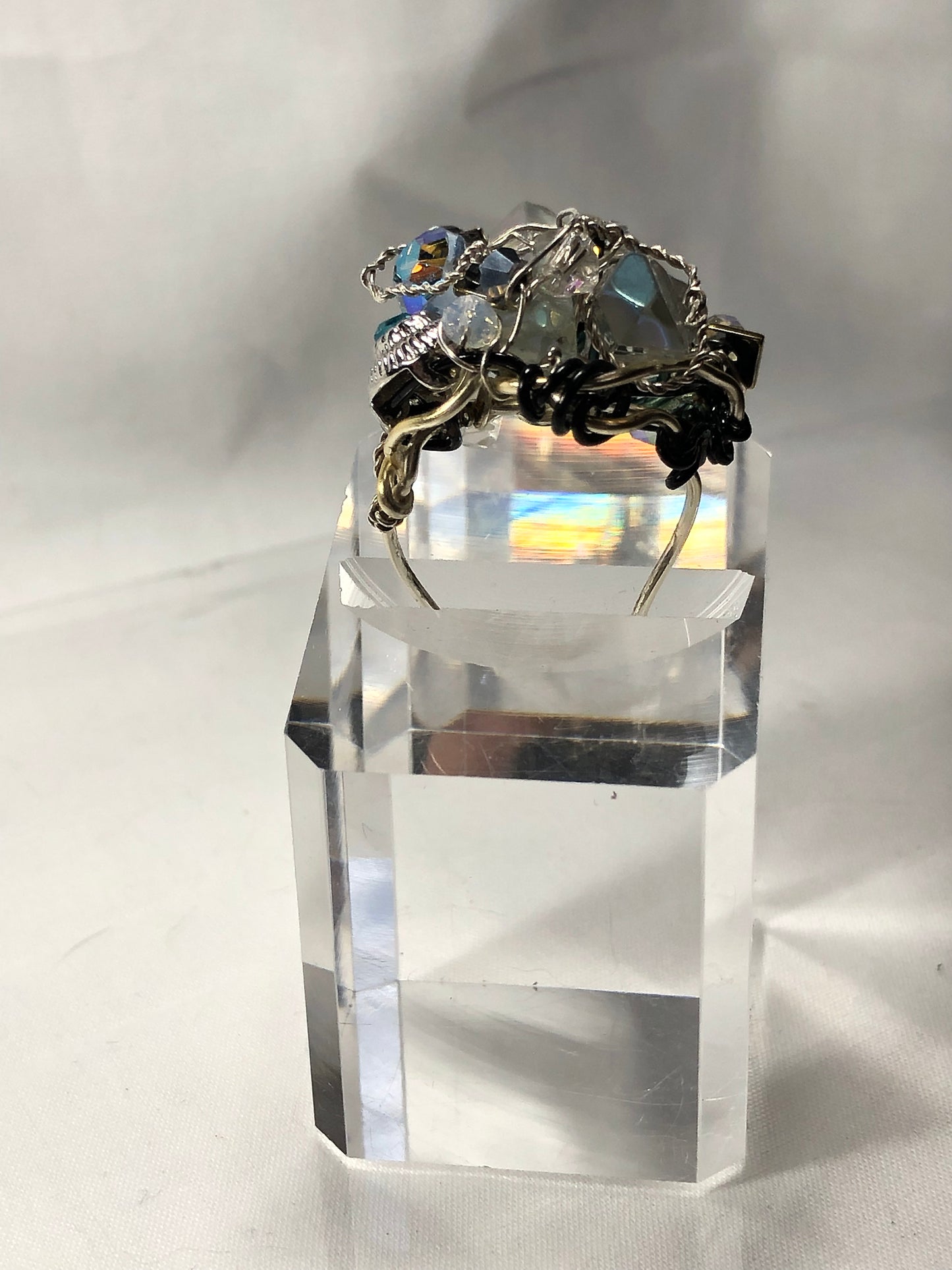 Irradiated Crystal Ring