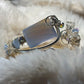 Blue lace agate and Crystal bracelet: Crystal Calm￼