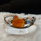 Carnelian Bracelet: Golden Focus