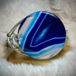 Blue agate Bracelet: ￼Couture Calm￼