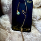 Breath of Peace — Golden Calm: Amazonite right Earcuff