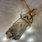 Sacred Shield of Madagascar Collection:

Guardian of the Blue- Rare Sea Agate pendant from Madagascar