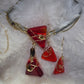 Fire drop: candy collection: pendant (set available)￼