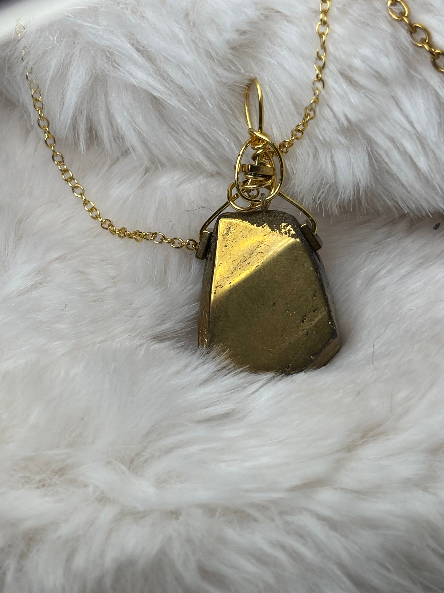Pyrite Pendant: The Manifestor’s Shield