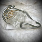Crystal bracelet: celestial heart quartz