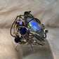 Crystal ring in silver: Comet sky ￼