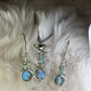 Feline Focus: cat’s Eye earrings      (set available)