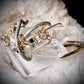 Crystal bracelet: celestial heart quartz