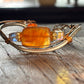 Carnelian Bracelet: Golden Focus