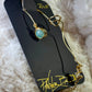 Breath of Peace — Golden Calm: Amazonite right Earcuff