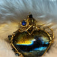 Labradorite heart necklace:


Heart of the Hidden Aurora