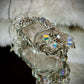 Crystal and quartz crystal pendant: TWIN PILLARS OF CLARITY ￼ ￼