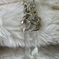 Crystal snake pendant: fearless strength