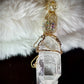 Crystal and quartz, crystal pendant: CRYSTAL CLEAR SPIRIT ￼￼