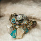 Australian Turquoise, Mother of Pearl Bracelet: Mermaid’s Reliquary