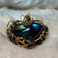 Labradorite heart necklace:


Heart of the Hidden Aurora