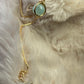 Breath of Peace — Golden Calm: Amazonite right Earcuff
