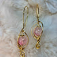 Glinda — Light of the Heart; crackle  quartz crystal Set