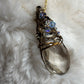 Smoky Glamour Elegance: smoky quartz pendant