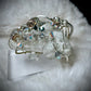 Crystal bracelet: celestial heart quartz
