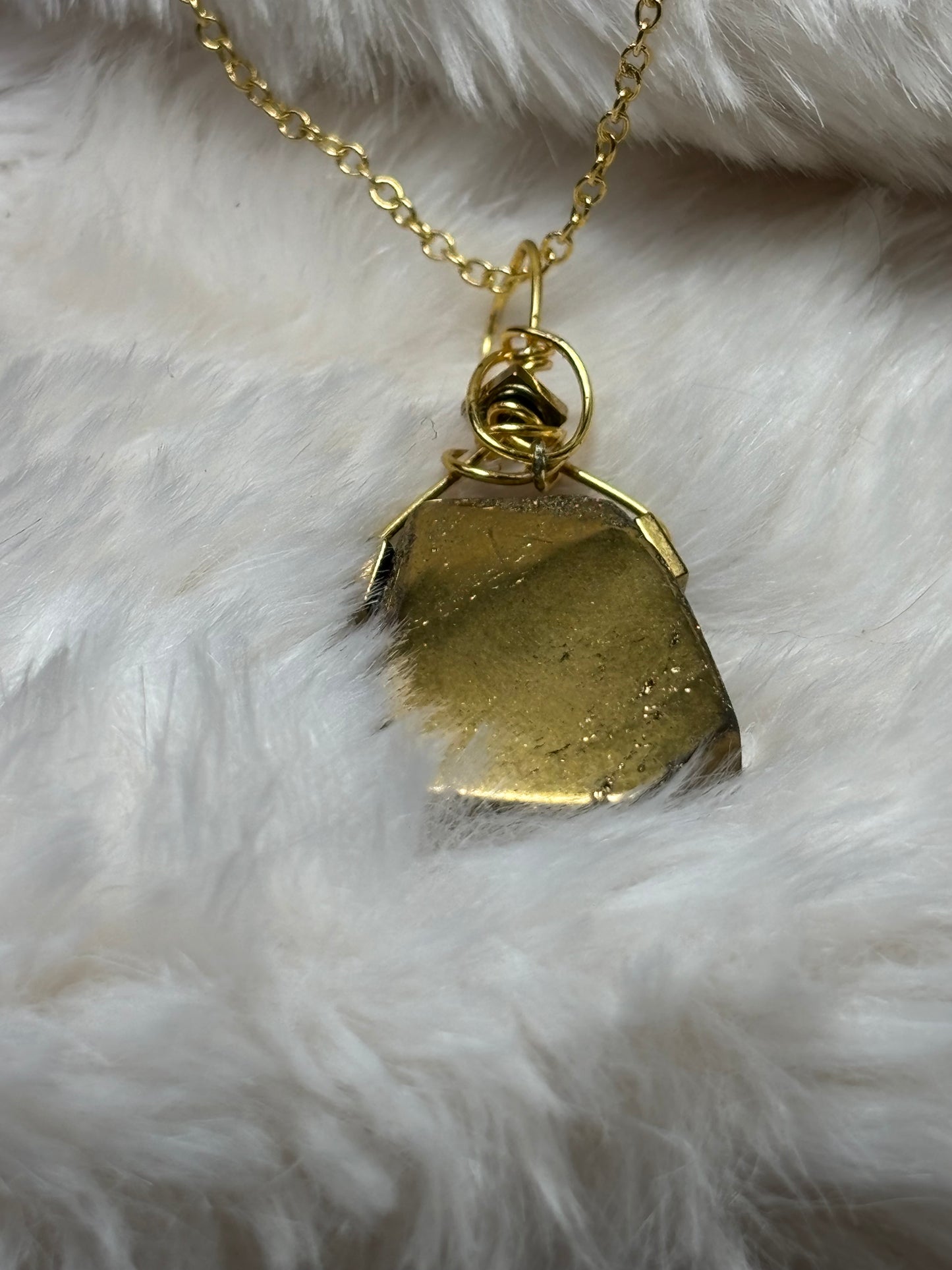 Pyrite Pendant: The Manifestor’s Shield