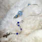 Quiet Sky: blue lepidolite, ear cuff ￼