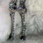 Pure old Hollywood…A Star Is Born: rhinestone crystal earrings
