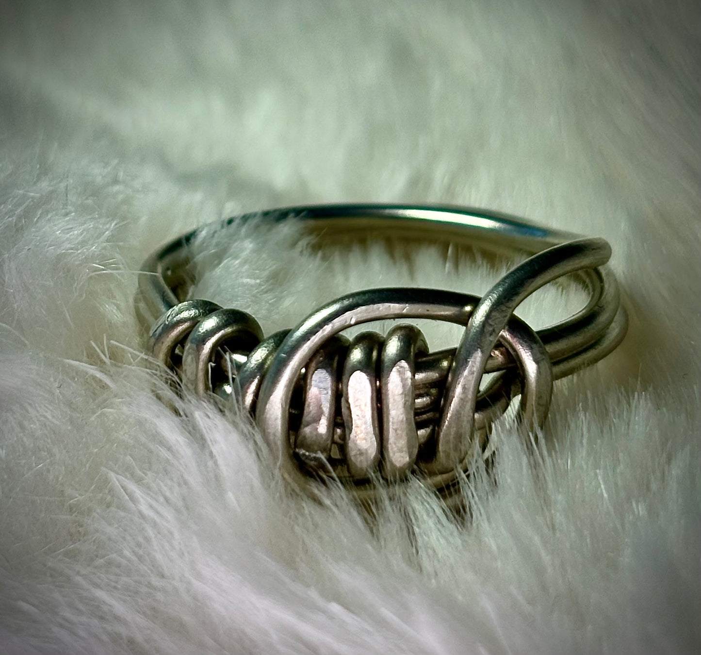 Silver ring: sailors oath-strength￼