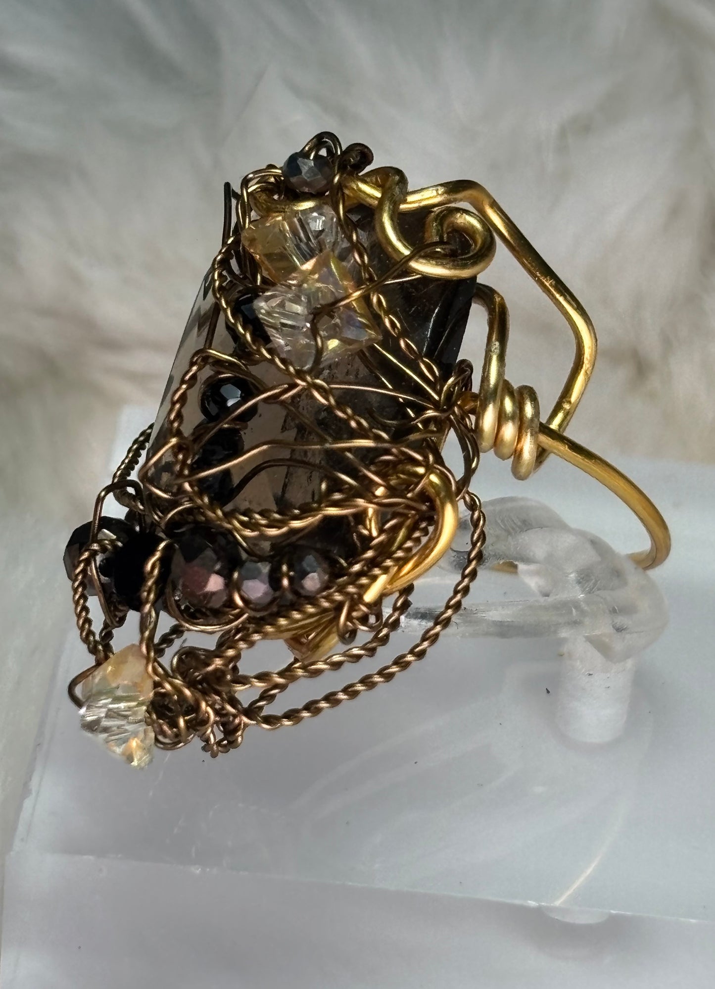 Topaz ring: ￼Gatsby’s Daisy ￼