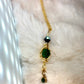 Evergreen Queen: Nephrite pendant,   (set available)￼